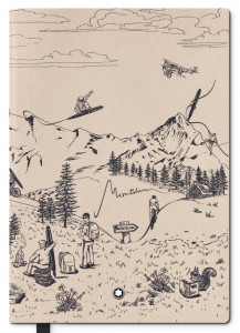 Блокнот Montblanc №146 Happy Holiday (белый)